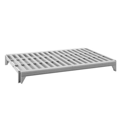 Premium-Regalset mit Gitterrost - 500x1000mm - Weiß gesprenkelt -. Cambro