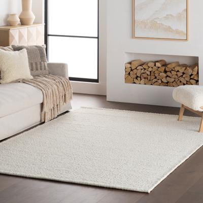 Nuloom Thellia Textured Flatweave Shag Rug