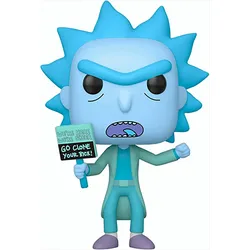 Funko 44252 POP! Animation: Rick & Morty - Hologram Rick Clone