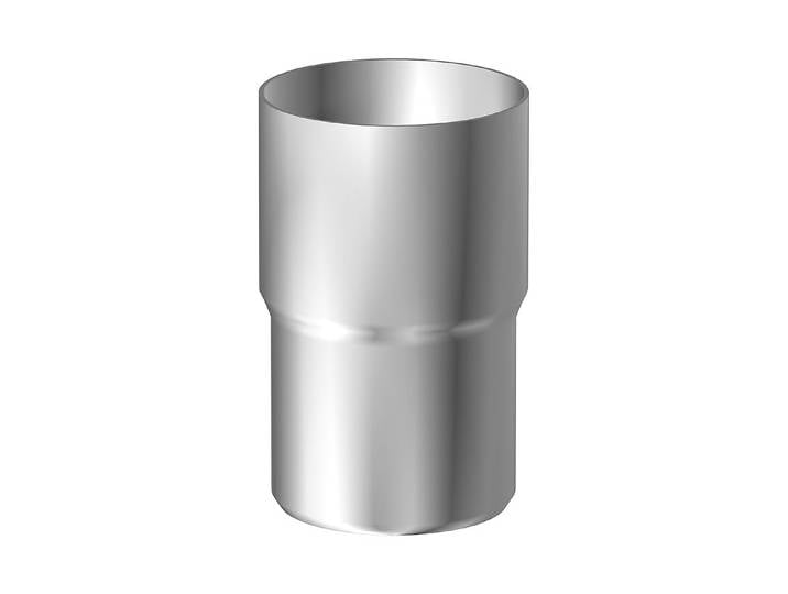 Sarei Fallrohrverbinder Aluminium Natur NW 60