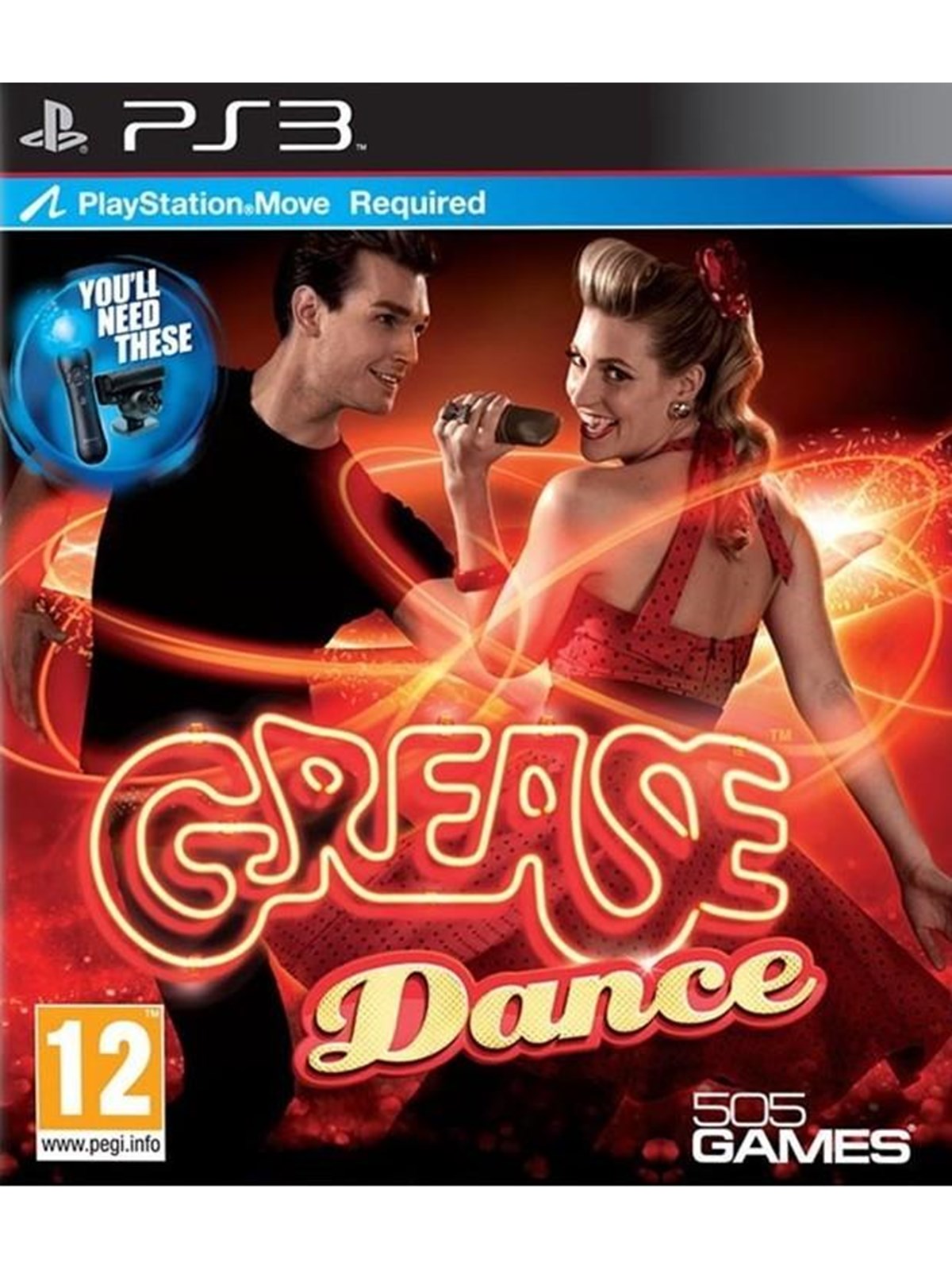 Grease Dance - Sony PlayStation 3 - Musik - PEGI 12