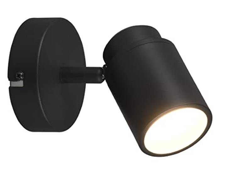 webmarketpoint Spot Orientable Métal Noir Ange Trio Lighting