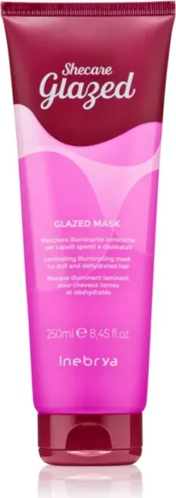 Inebrya Shecare Glänzende Aufhellungsmaske für stumpfes und ausgetrocknetes Haar 250ml (250 ml) (21401461)