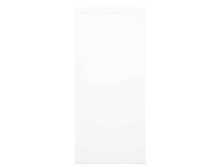 KTHLBRH Schrank mit Schiebetüren, weiß, 90 x 40 x 90 cm, Stahl 2 verstellbare Einlegeböden, abschließbar, Kapazität 90 kg, für kleine Räume