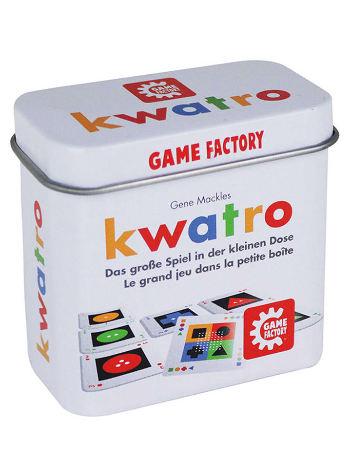 Game Factory Legespiel "kwatro im Display" - ab 8 Jahren - onesize