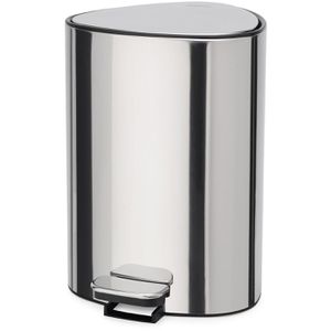 JosephJoseph Mülleimer EasyStore, silber, Kosmetikeimer aus Edelstahl, 5 Liter