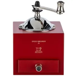 Peugeot Le moulin d’ olivier roellinger, Pfeffermühle + Salzmühle, Rot