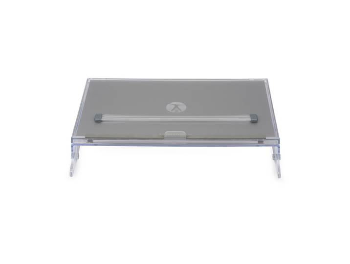 Bakker Elkhuizen Support documents incliné FlexDesk 640 - Transparent / Gris clair