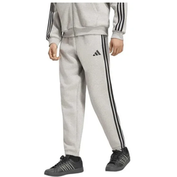 adidas Essentials Three Stripes Fleece lange Hose Herren - mgreyh