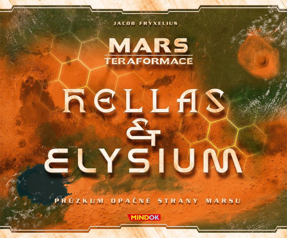 MindOK Mars: Uitbreiding van de regio's Hellas en Elysium