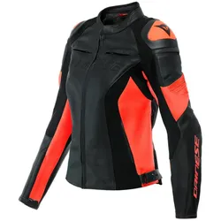 Dainese Racing 4 Damen Motorrad Lederjacke