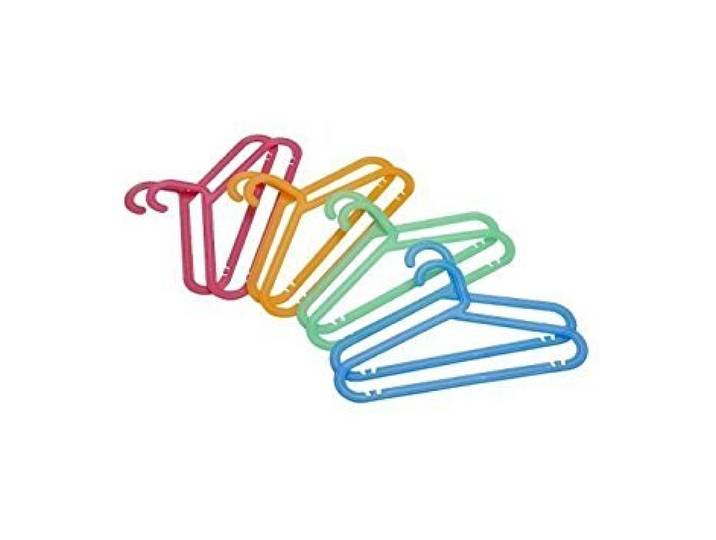 IKEA Bagis Lot de 8 cintres pour Enfant Couleurs Assorties
