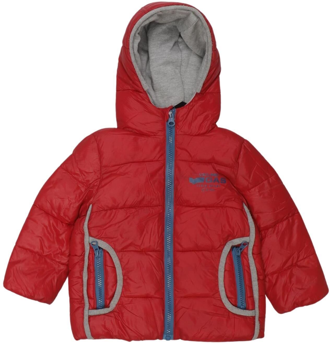 GAS Jungen Jacke oder Mantel, Rot, Gr. EU 80, Synthetik - Second Hand