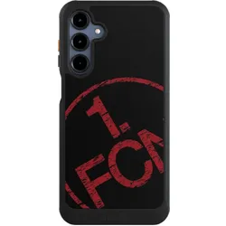 Nivocase Hülle für Samsung Galaxy A16 5G Handyhülle NIVOcore Case Schwarz 1. FCN Fanartikel Textur (Samsung Galaxy A16 5G), Smartphone Hülle, Schwarz