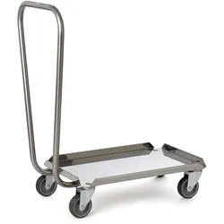 Tournus Euronorm-Rollgestell mit Griff Abm: 615 x 415 x 165 mm