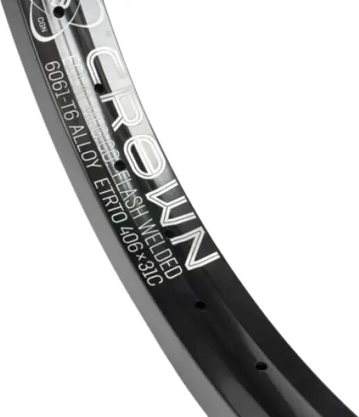 Eclat Crown BMX Rim (Schwarz)