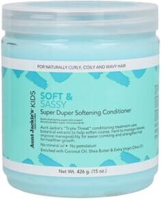 Aunt Jackie's Kids Soft & Sassy Super Duper Acondicionador Suavizante 426g