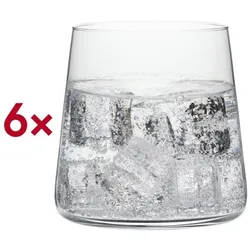Rona Whiskyglas DOF 166 Mode 410 ml ungeeicht 6 Stück transparent, 9 cm