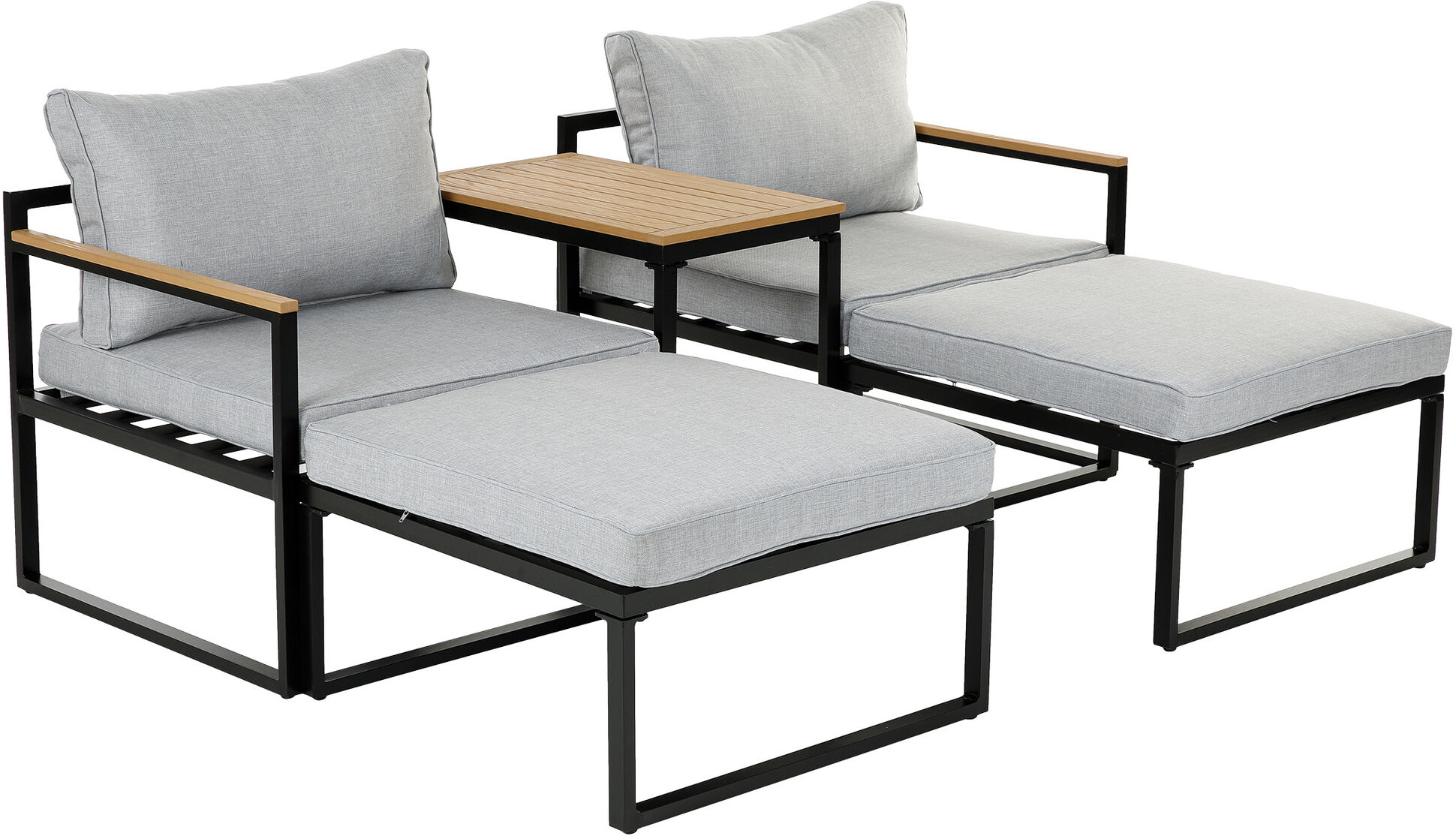 GREEMOTION Lounge-Set »Retiro«, 5-tlg.