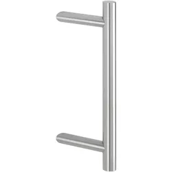 Marchesi, Türgriff + Türgarnitur, Türgriff 4810 - schräg, 350mm, LA. 210mm, Edelstahl matt (Türgriff)