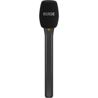 Interview Micro, Mikrofon schwarz, Handadapter für Rode Wireless Sendemodule