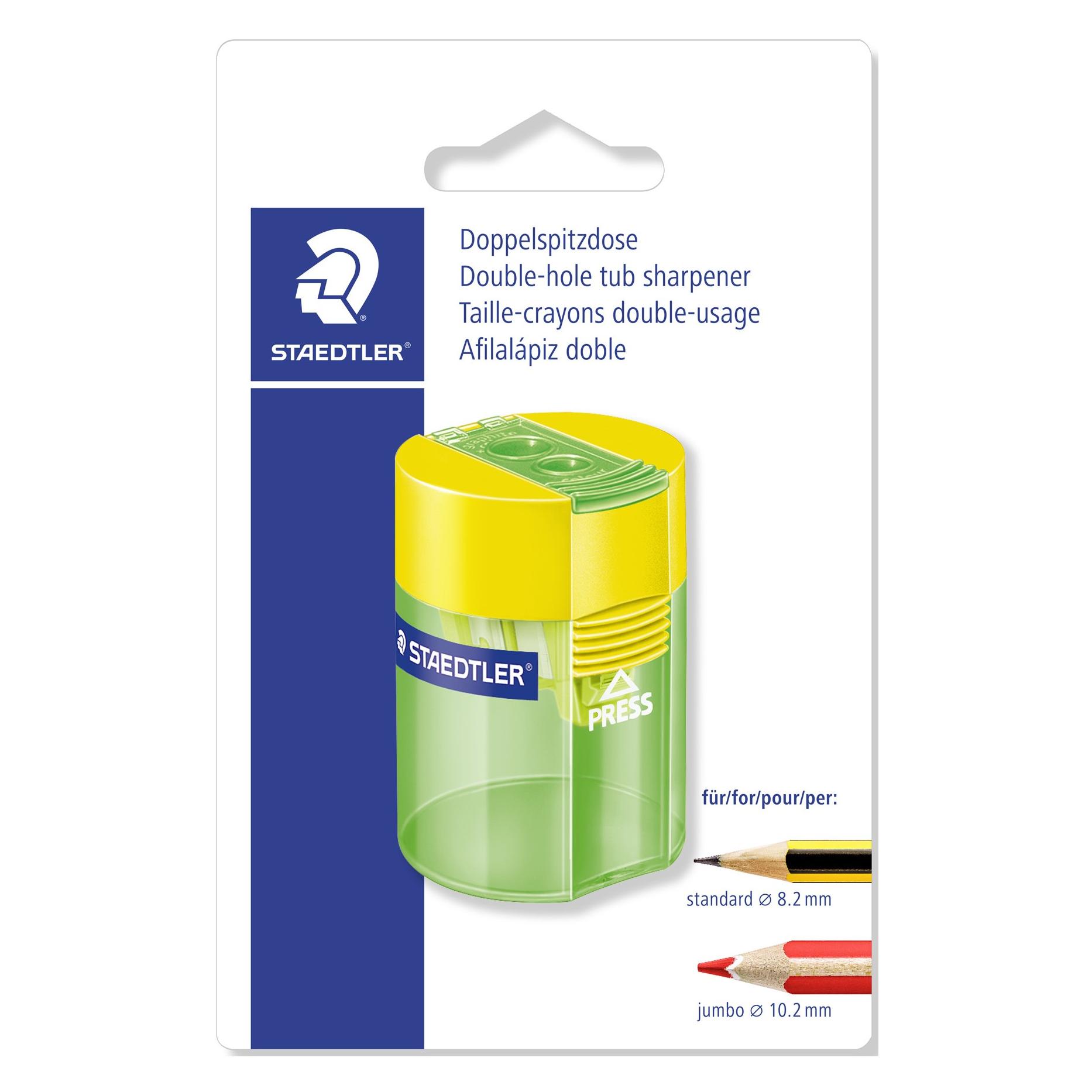 Staedtler Doppelspitzdose rund BK 512006BK (512 006 BK)