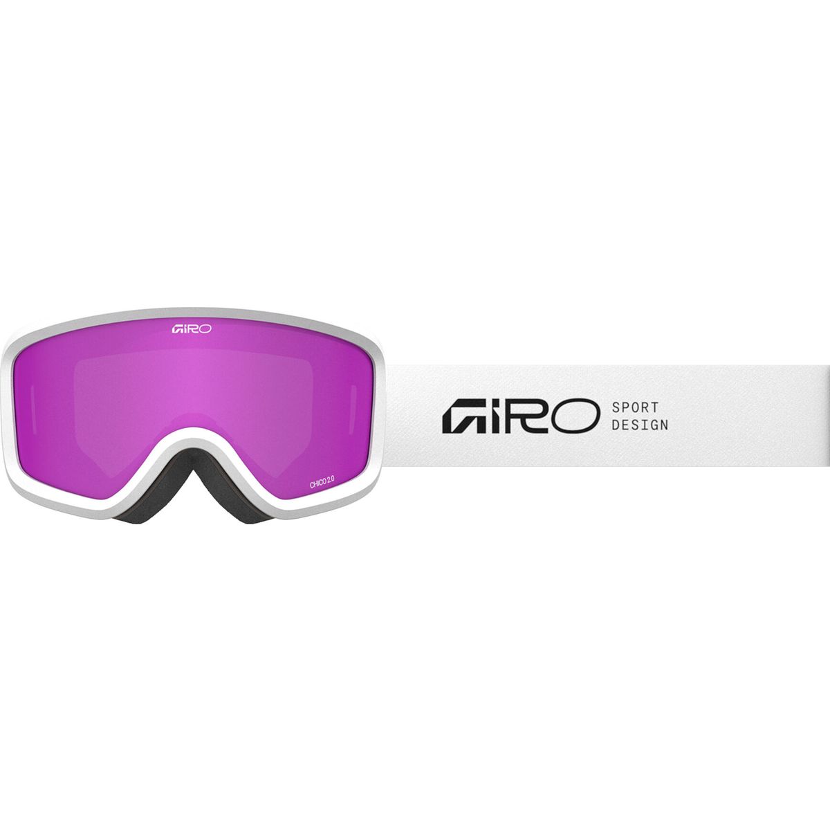 Giro Chico 2.0 stacked white 300130012
