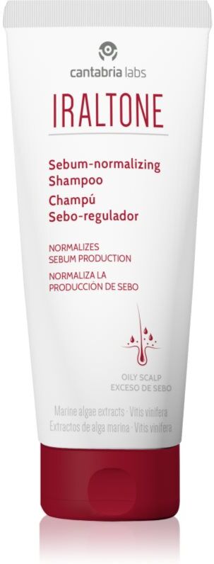 IRALTONE Sebum-normalizing Shampoo shampoing dermatologique pour cuir chevelu gras 200 ml