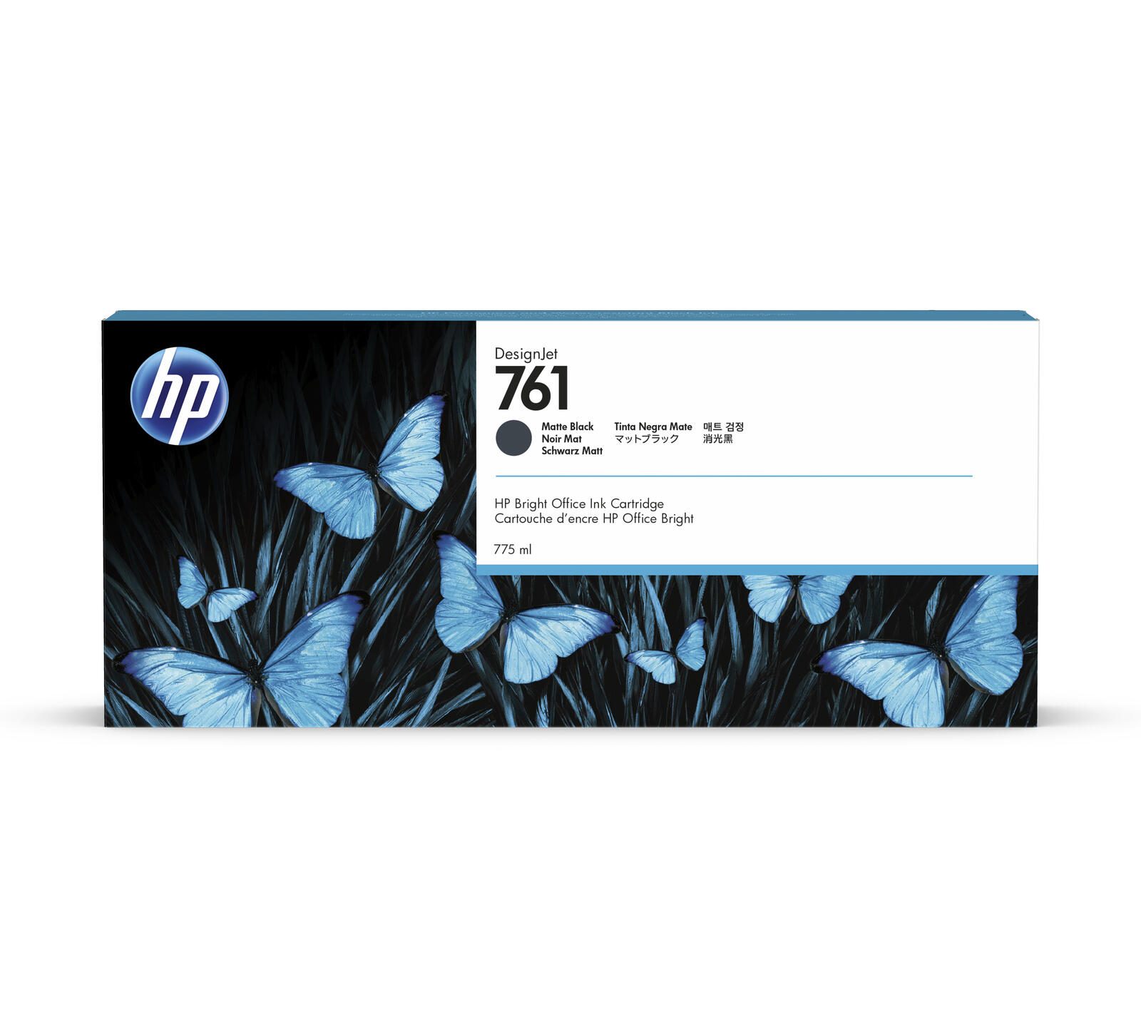 HP Inc. HP Original 761 Druckerpatrone schwarz matt 775ml (CM997A)