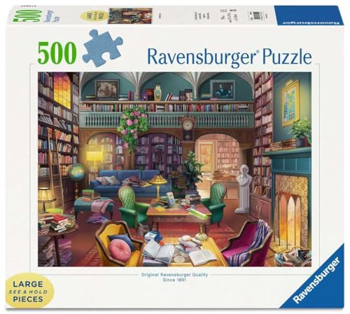 Ravensburger Puzzel Magic World of Books - 500 Grote Stukjes