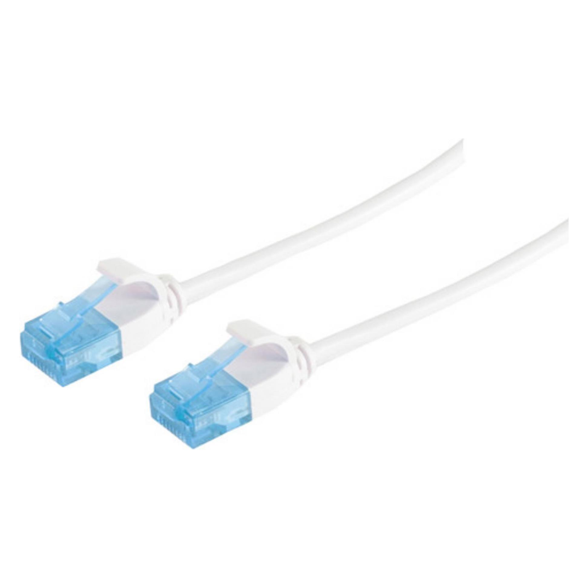 S-Conn 08-22025 U/UTP (UTP) Schwarz 1m Cat6 Netzwerkkabel (U/UTP, CAT6, 1 m) (08-22025)