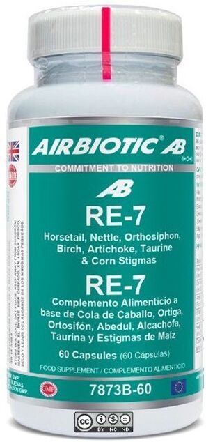 Airbiotic Re-7 Diuretic Formula and Renal Cleanser 60 Capsules