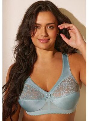 Plus Size Women's Glamorise® Magic Lift® Support Wireless Bra 1000 by Glamorise in Glacier (Size 44 I)