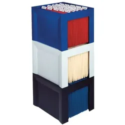 HAN Karat Hängeregisterbox DIN A4 Kunststoff Hellgrau 6 x 32 x 26,4 cm