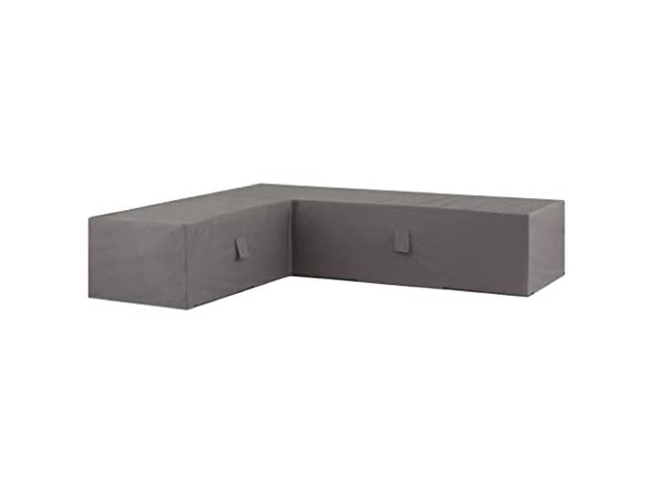 Madison Gartenmöbel Abdeckung Schutzhülle Abdeckplane Abdeckhaube Schutzplane Garten Lounge 270x270x70 cm L-Form Grau Wasserdicht Atmungsaktiv