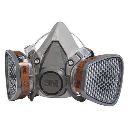 3M -Gasfilter 6051 A1R gegen organische Gase+Dämpfe (Pack mit 2 St) (A1, 2x) (7000034751)