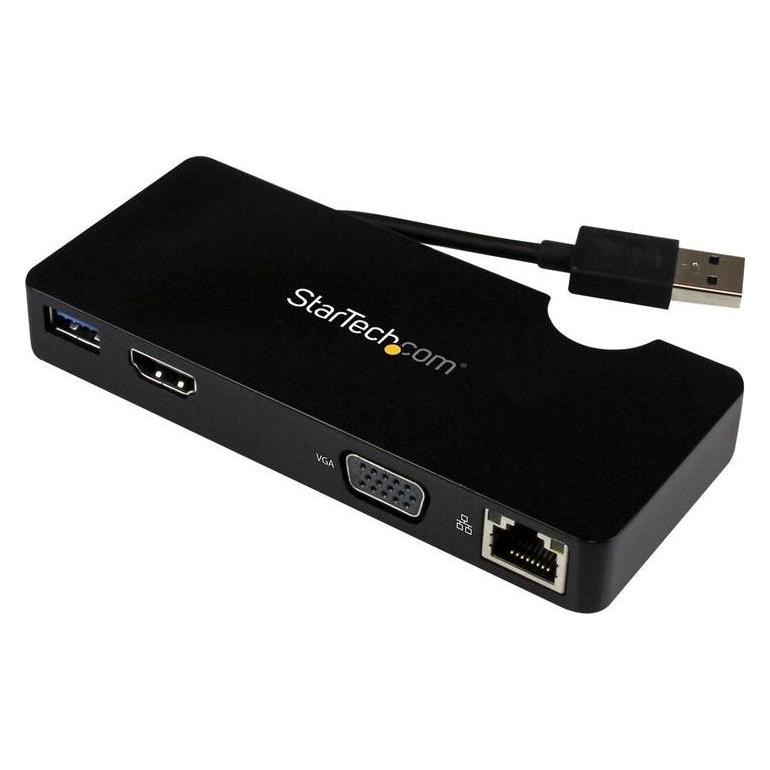 StarTech Laptop Mini Docking Station (USB-A, 1 Port) (USB3SMDOCKHV)