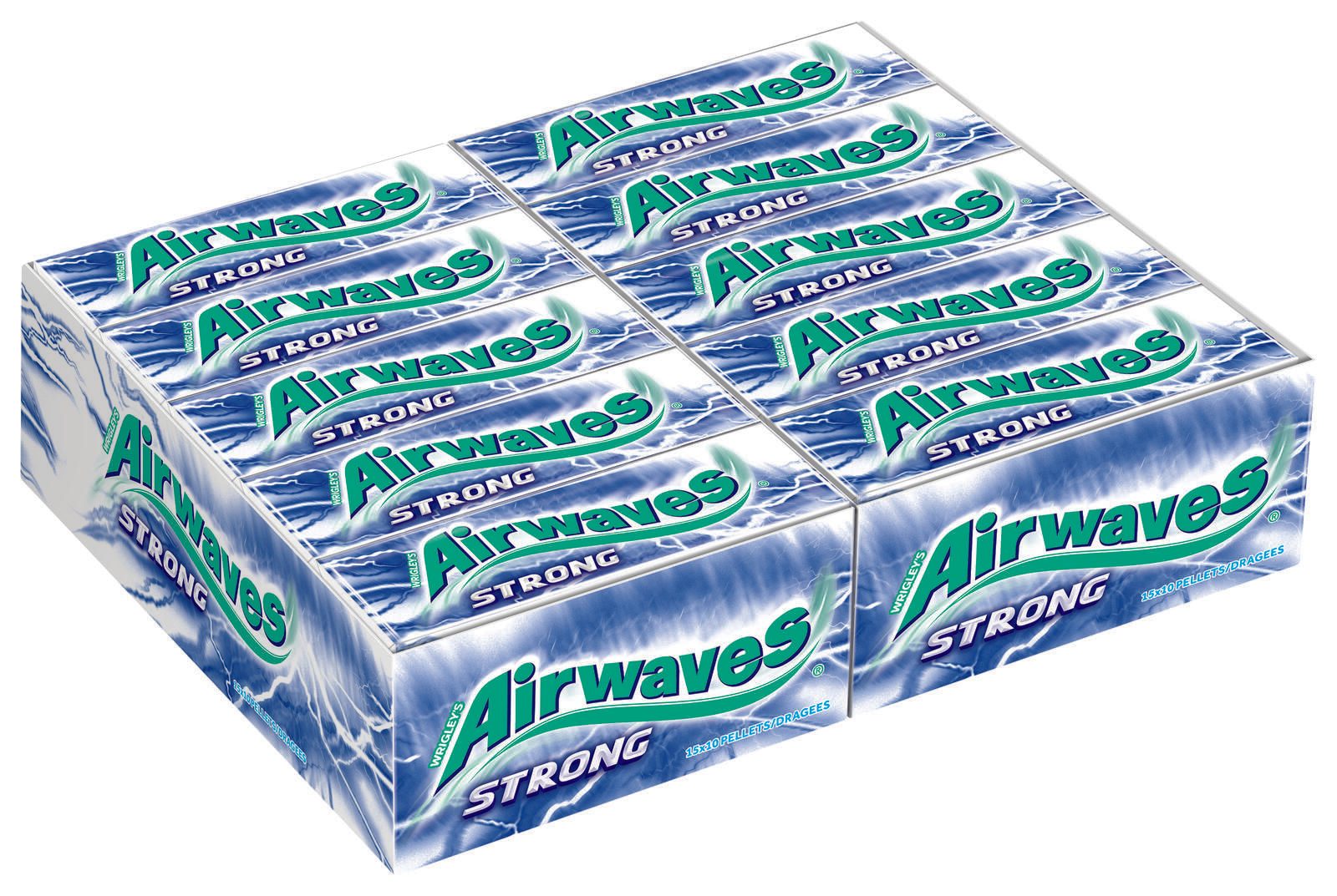 Airwaves Kaugummis Strong 602395
