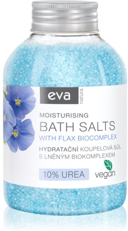 Eva Natura Flax Biocomplex sel de bain hydratant 600 g