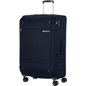 Samsonite Koffer Base Boost Spinner exp. FL dunkelblau, Weichschale, 4 Rollen, 105 Liter, 48 x 78 x 31cm