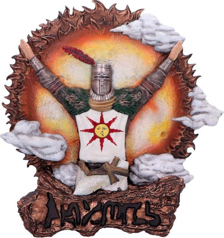 Nemesis Now Dark Souls Solaire Wandplaat - Officieel gelicentieerde decoratie voor volwassenen