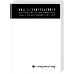 Die Anspruchsberechtigung der Marktbeteiligten nach § 33 GWB (FIW 211), Fachbücher