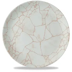 Churchill Studio Prints Kintsugi Coral Teller Flach Coup 28,8cm