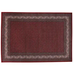 THEKO Teppich Merat Mir red / cream 66x130 cm
