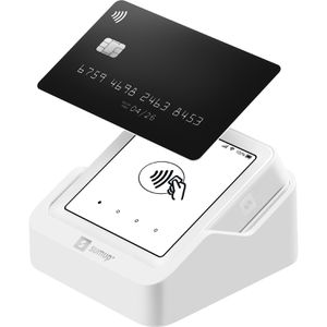 sumup Solo Kartenzahlungsgerät, WLAN und SIM-Karte, mit Ladestation und NFC
