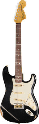 Fender 69 Strat BLK Relic Schwarz