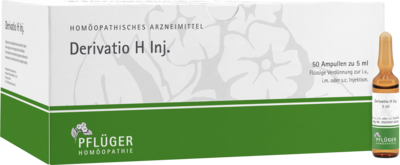 Homöopathisches Laboratorium Alexander Pflüger GmbH & Co. KG DERIVATIO H Inj.Ampullen 50X5 ml 04886756