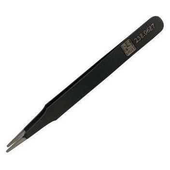RS PRO 2AESD Austenitstahl Pinzette, 120 mm, Spitz (2380687)
