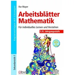 Arbeitsblätter Mathematik 5./6. Klasse, Schulbücher von Ilse Mayer