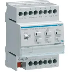 Hager TXM646T Heizungsaktor 6fach KNX easy, 24/230V
